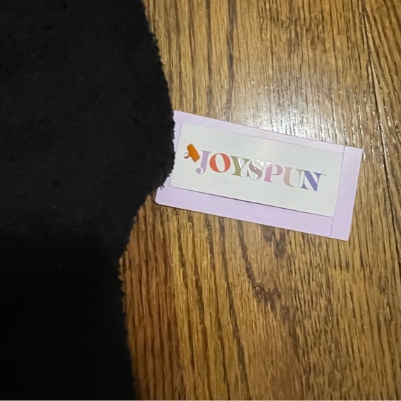 JoySpun 2pc Loungewear Comfy Set Black, Size Medium, NWT - Picture 13 of 15